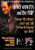 Henry Manetta and the Trip  Past Gigs Poster