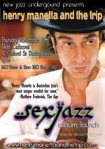 Henry Manetta and the Trip Sex Jazz Poster